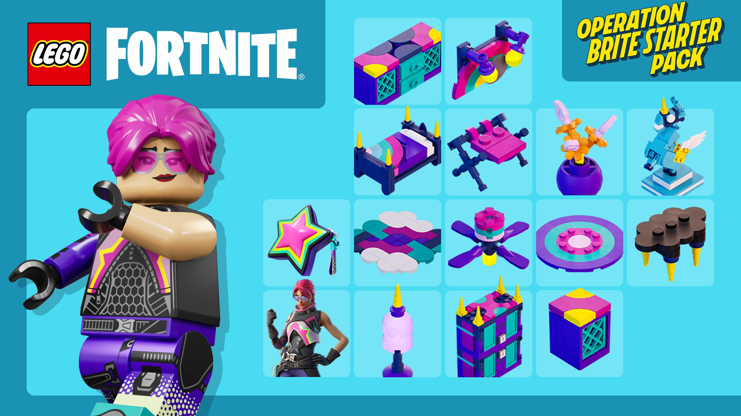 Fortnite - Operation Brite Starter Pack DLC بي سي ايبك قيمز حساب