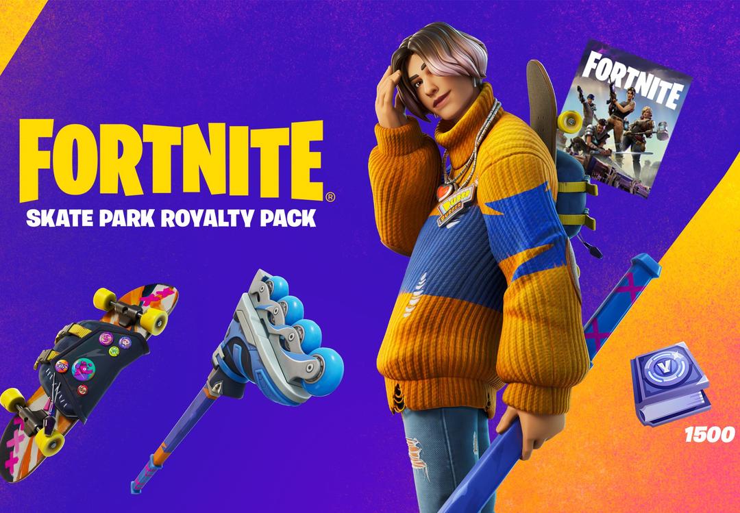 Fortnite - Skate Park Royalty Pack DLC اوروبي اكسبوكس 1 / إكس بوكس سيريس X|S كود رقمي