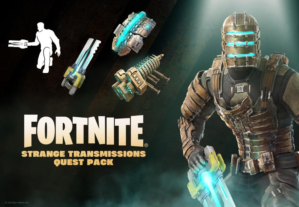 Fortnite - Strange Transmissions Quest Pack + 1,500 V-Bucks Challenge DLC اوروبي اكسبوكس 1 / إكس بوكس سيريس X|S كود رقمي