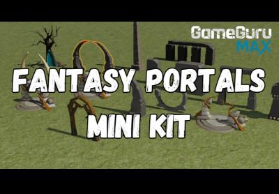 GameGuru MAX - Low Poly Mini Kit: Fantasy Portals DLC ستيم كود رقمي