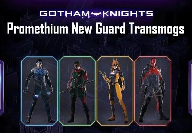 Gotham Knights - Promethium New Guard Transmogs Skin DLC اوروبي بلايستيشن 4 كود رقمي