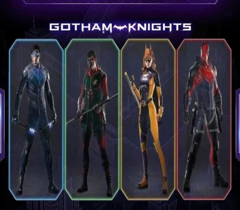 Gotham Knights - Promethium New Guard Transmogs Skin DLC اوروبي بلايستيشن 4 كود رقمي