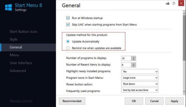 IObit Start Menu 8 Pro مفتاح (1 سنه / 3 اجهزة كمبيوتر مكتبي)