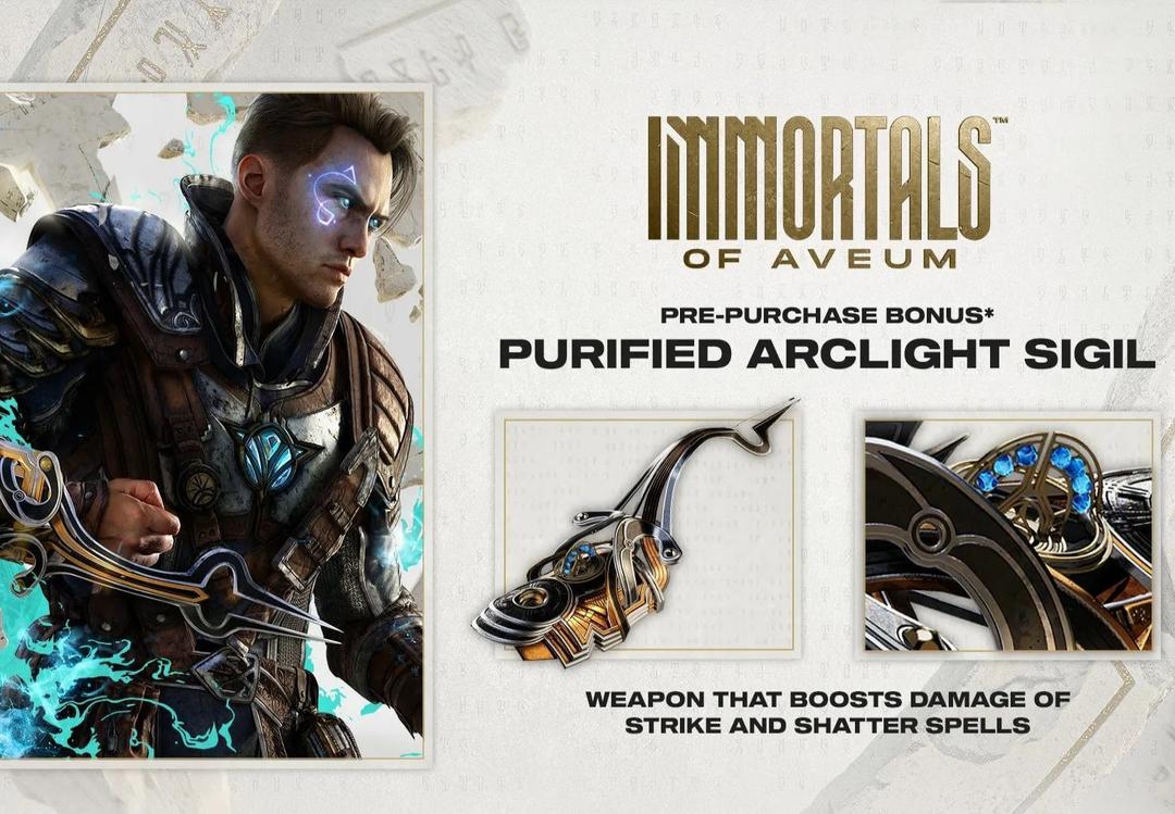 Immortals Of Aveum - طلب مسبق Bonus اكسبوكس 1 كود رقمي