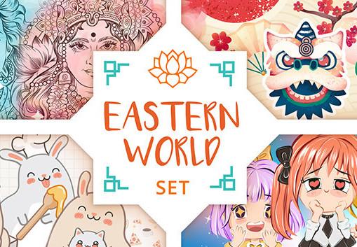 Movavi Video Editor بلس 2022 - Eastern World Set DLC ستيم كود رقمي