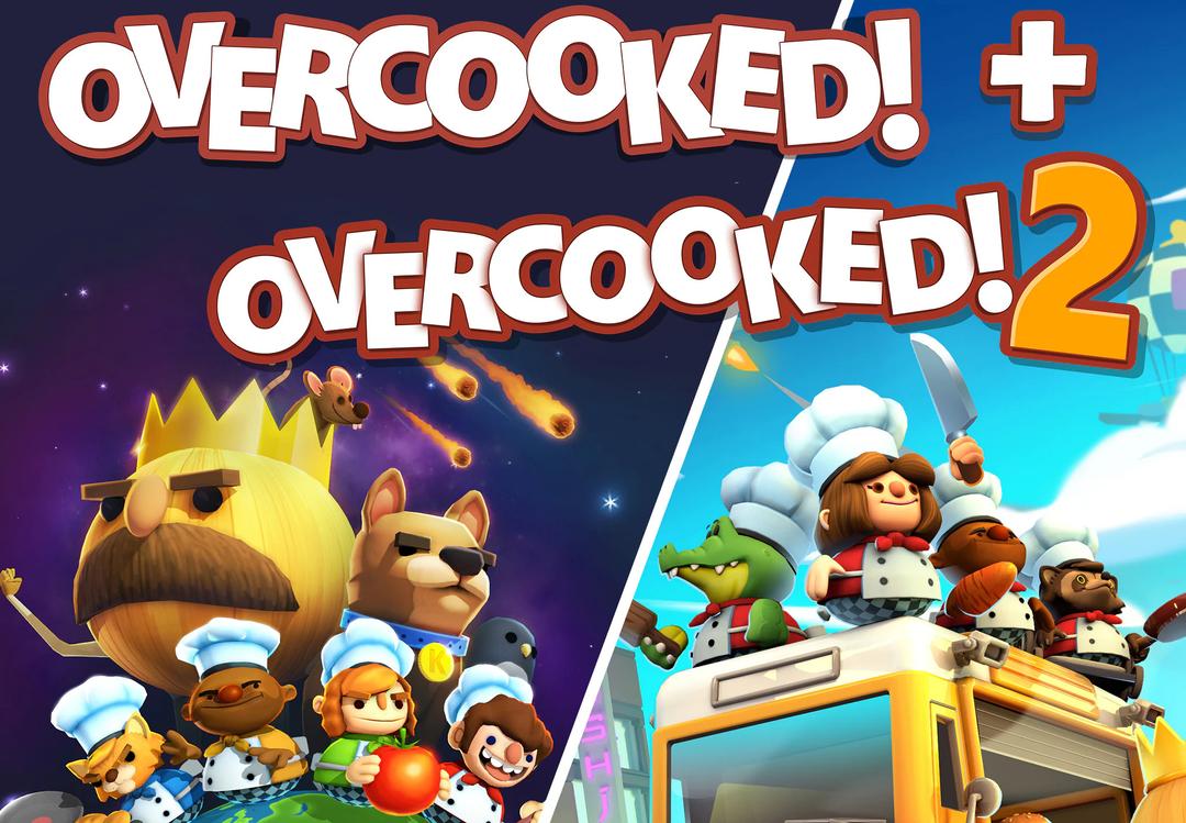 Overcooked! + Overcooked! 2 اوروبي اكسبوكس 1 كود رقمي