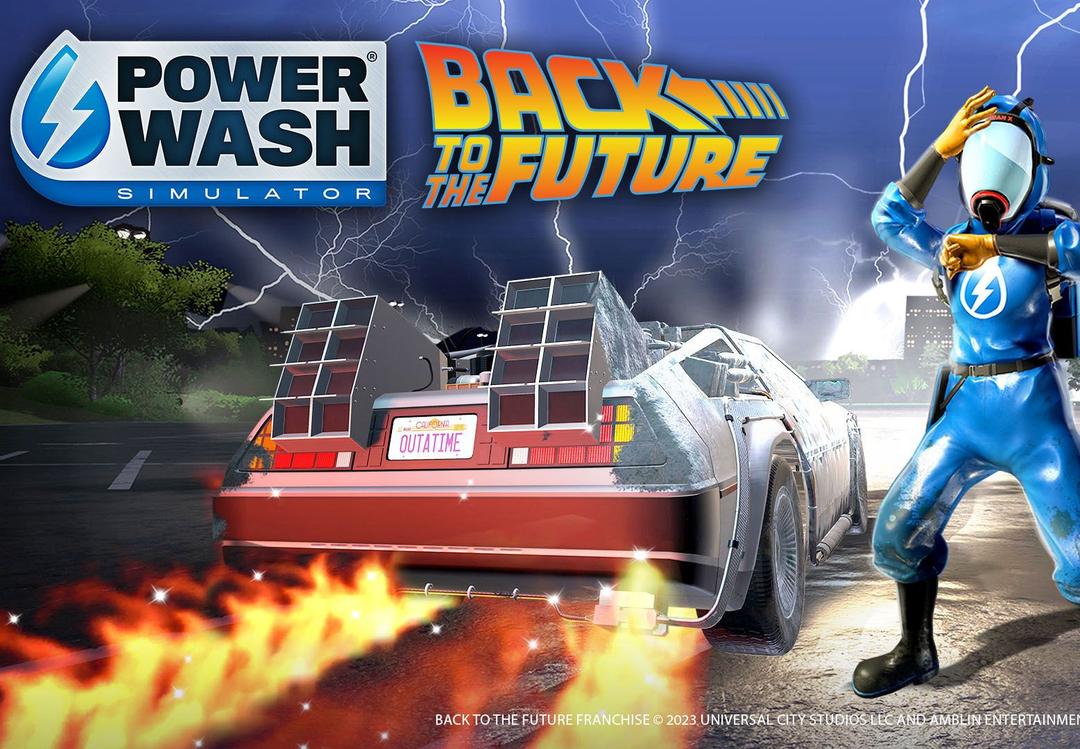 PowerWash Simulator - Back To The Future Special Pack DLC ستيم كود رقمي