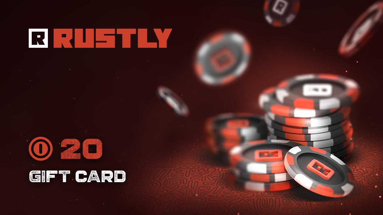 Rustly 20 Coin هدية بطاقة