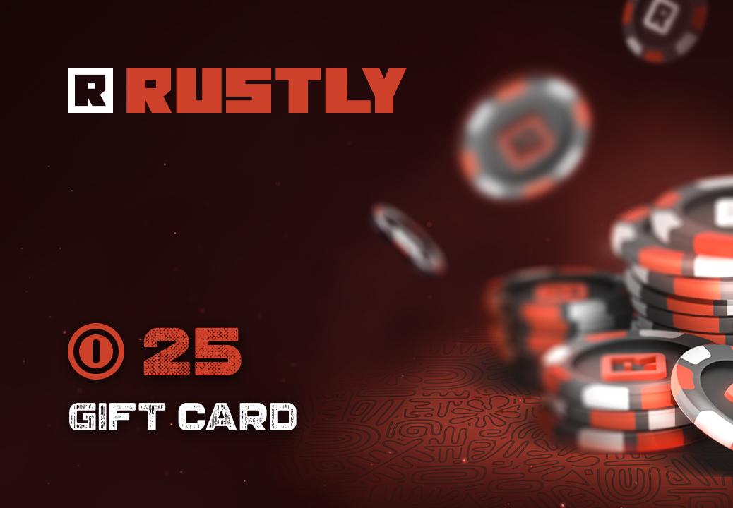Rustly 25 Coin هدية بطاقة