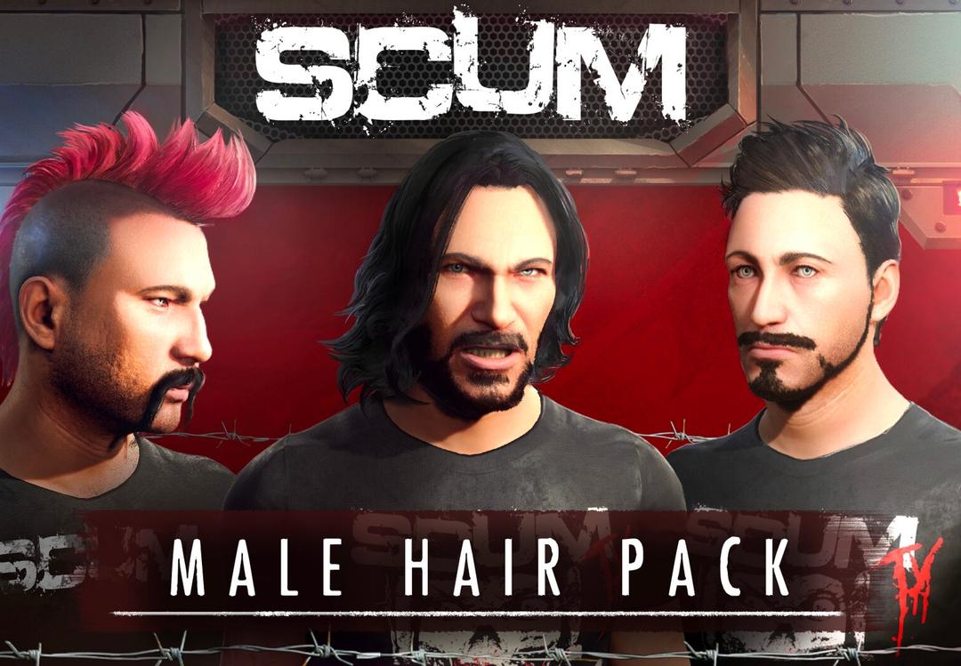 SCUM - Male Hair Pack DLC ستيم كود رقمي