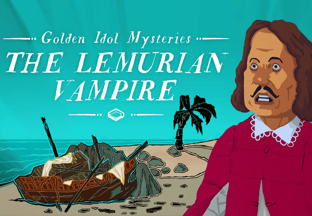 The Case Of The Golden Idol - Golden Idol Mysteries: The Lemurian Vampire DLC ستيم كود رقمي