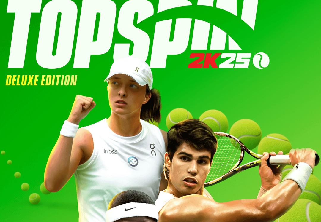 TopSpin 2K25 اصدار الديلوكس أمريكا الشمالية بي سي ستيم كود رقمي
