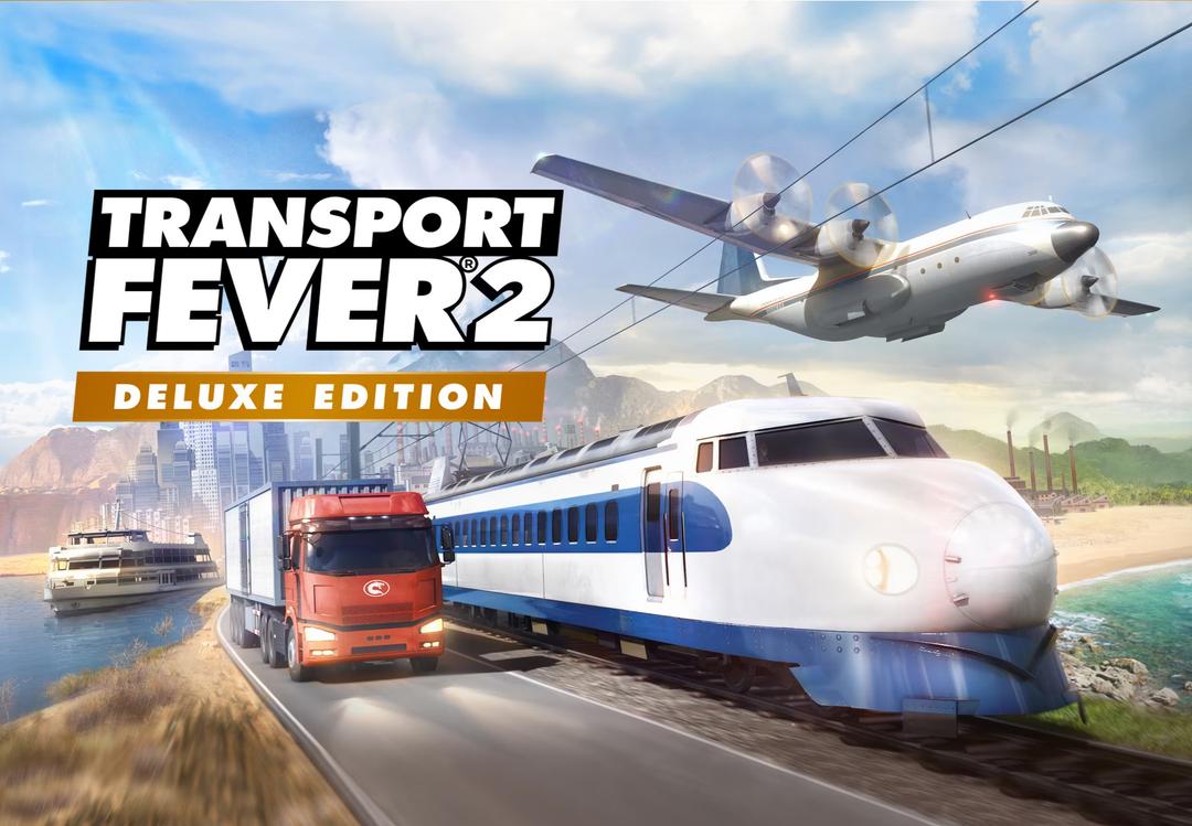 Transport Fever 2 اصدار الديلوكس اوروبي بي سي ستيم كود رقمي