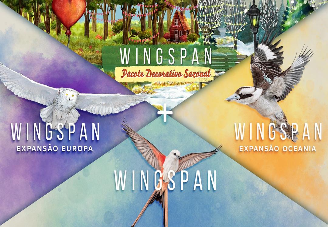 Wingspan + European Expansion + Oceania Expansion + Seasonal Decorative Pack ارجنتيني اكسبوكس 1 / إكس بوكس سيريس X|S كود رقمي