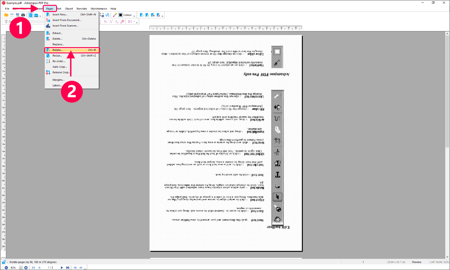 Ashampoo PDF Pro 2 مفتاح (مدى الحياة / 1 بي سي)