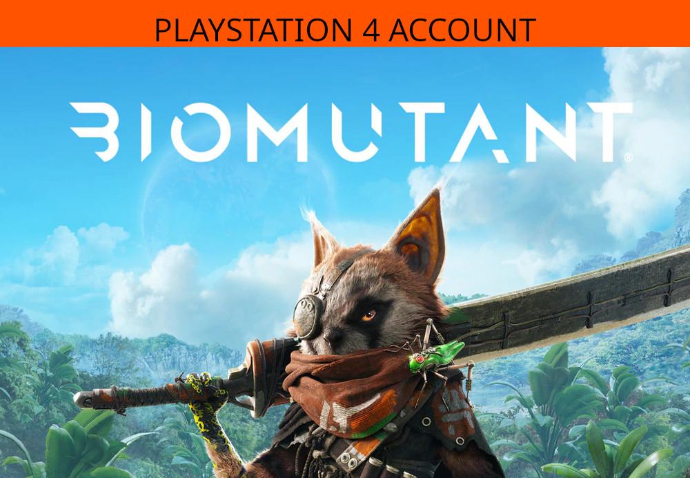 BIOMUTANT بلايستيشن 4 حساب