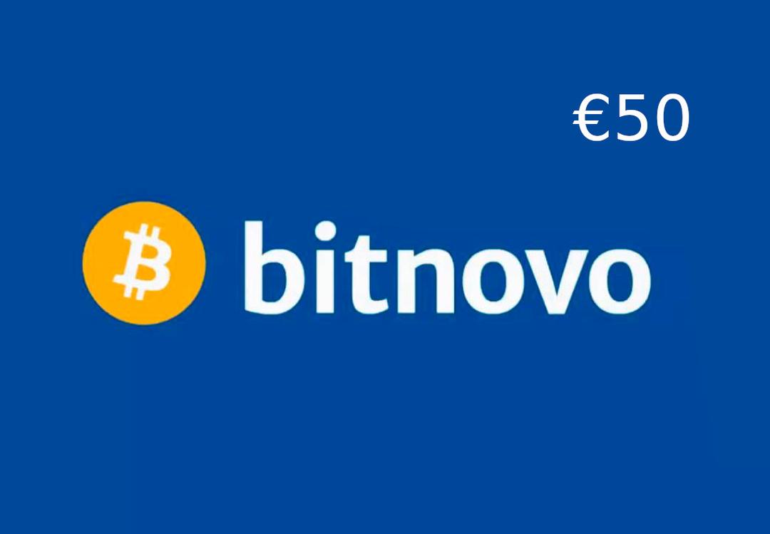 BitNovo Crypto بطاقة €50 اوروبي