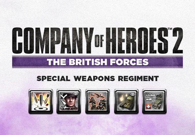 Company Of Heroes 2 - British Commander: Special Weapons Regiment DLC ستيم كود رقمي