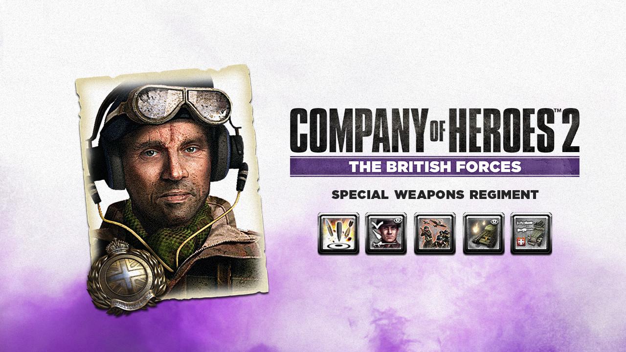 Company Of Heroes 2 - British Commander: Special Weapons Regiment DLC ستيم كود رقمي
