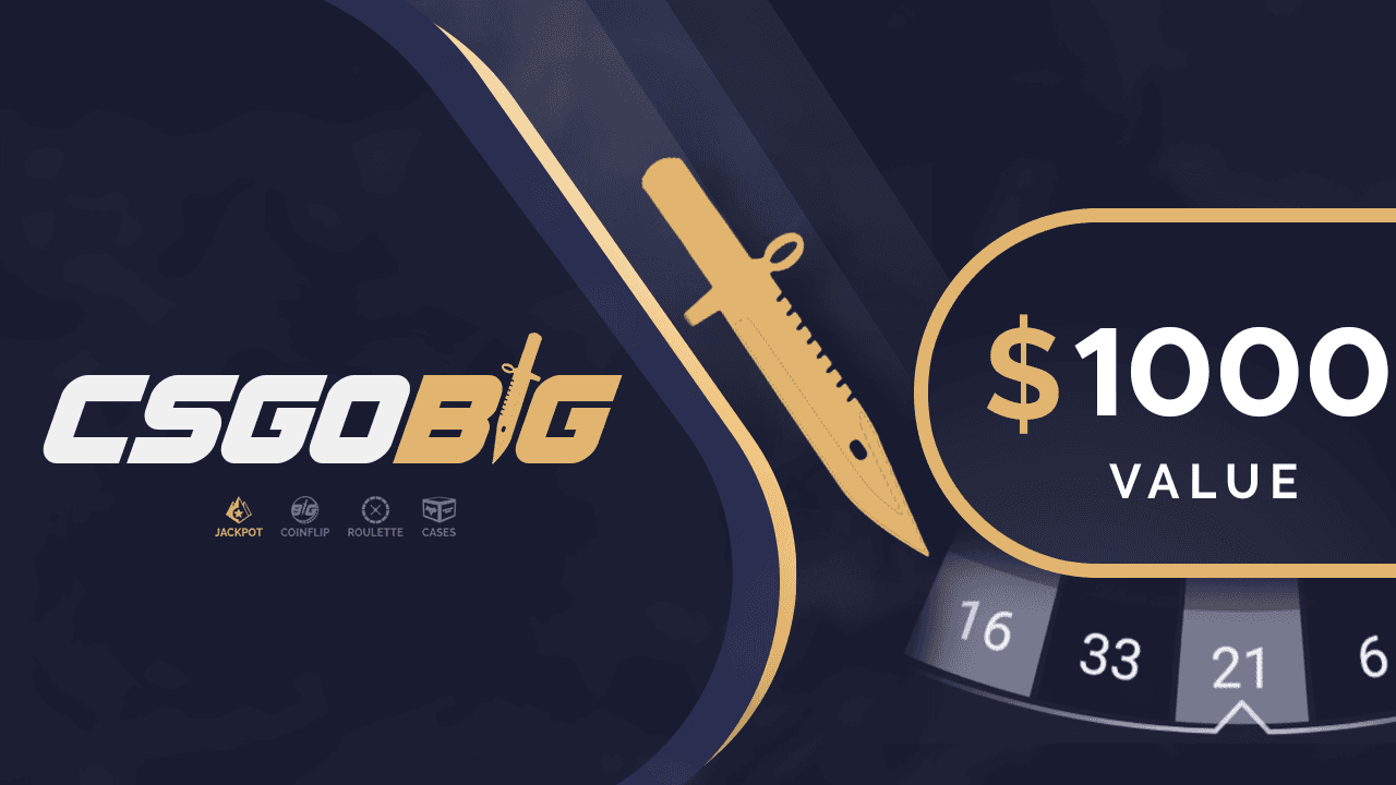 CSGOBIG $1000 هدية بطاقة