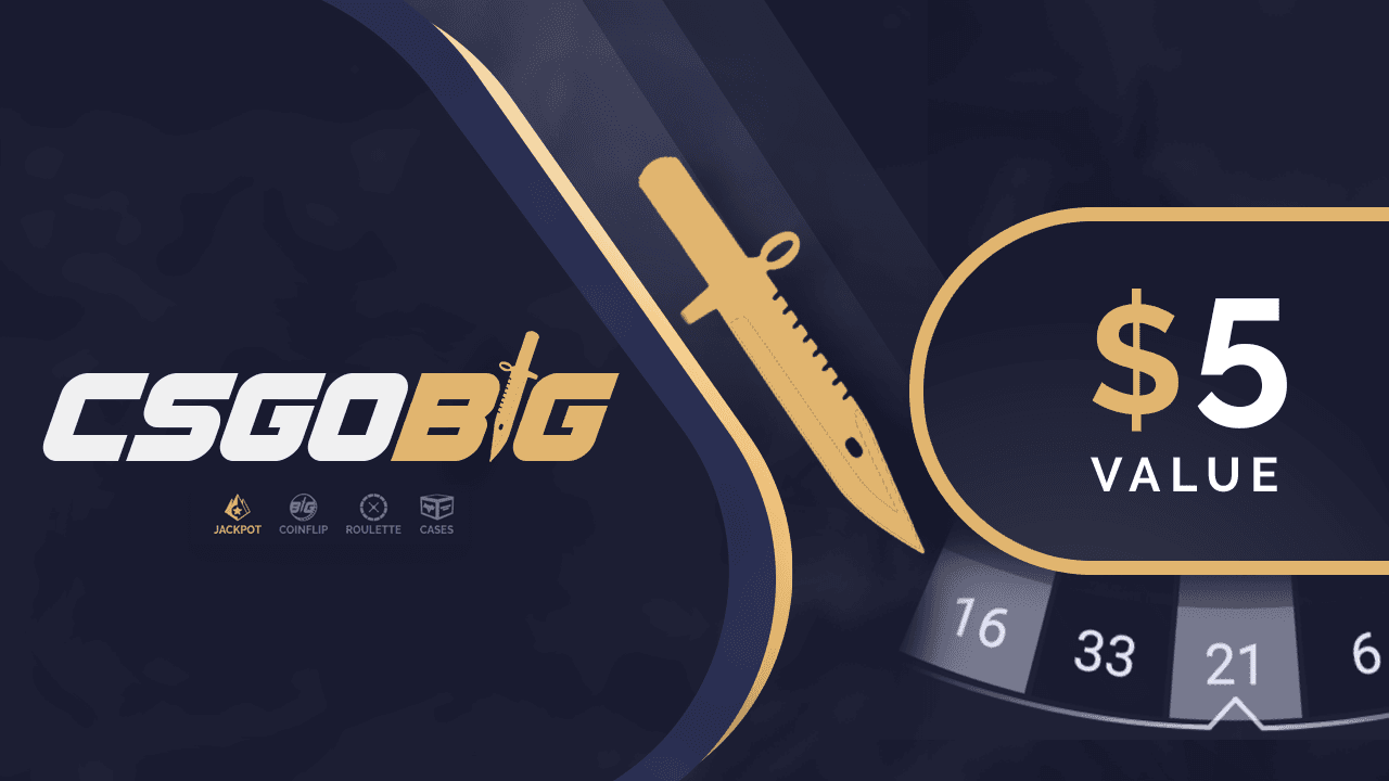 CSGOBIG $5 هدية بطاقة