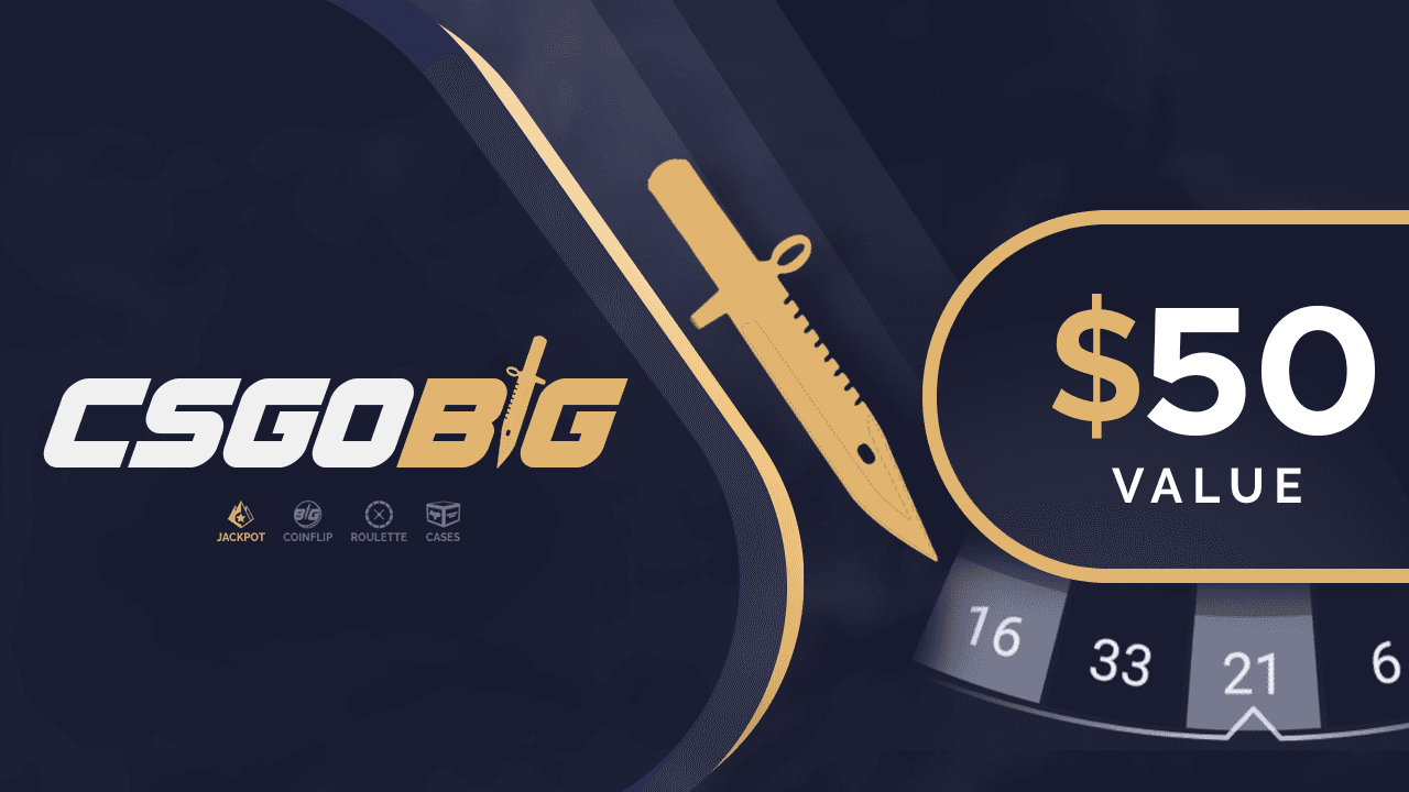 CSGOBIG $50 هدية بطاقة