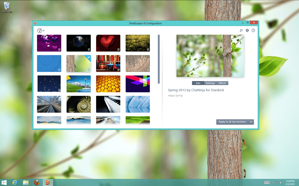 Stardock DeskScapes 8 بي سي مفتاح (5 اجهزة)