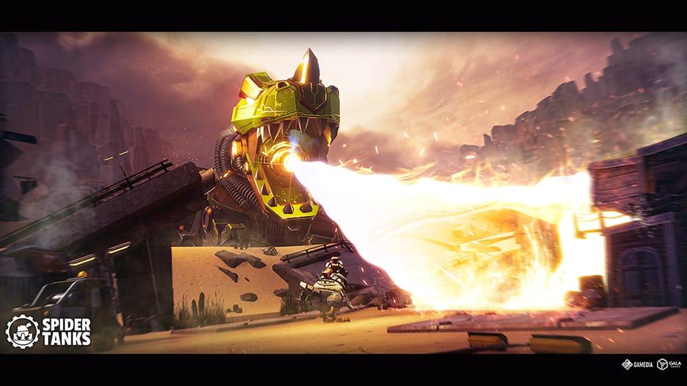 Spider Tanks - Head Cosmetic DLC Gala Games كود رقمي