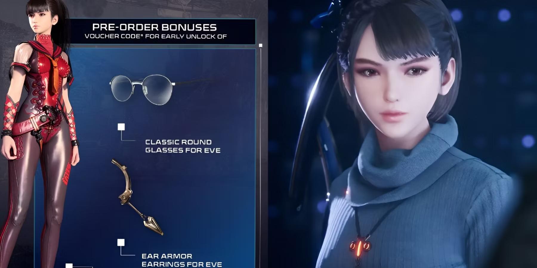 Stellar Blade - طلب مسبق Rewards DLC اوروبي (Without الماني/NL/PL) بلايستيشن 5 كود رقمي