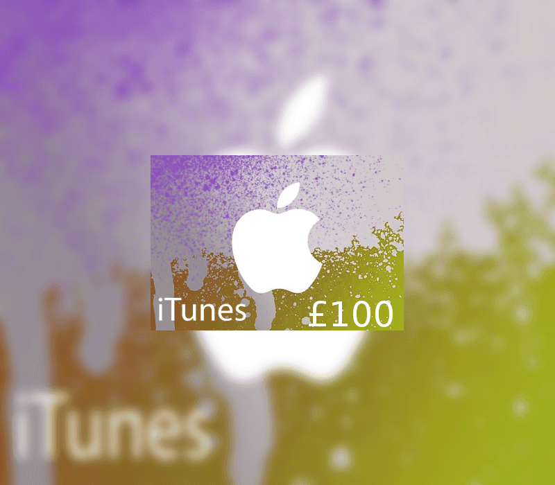 iTunes £100 UK Card
