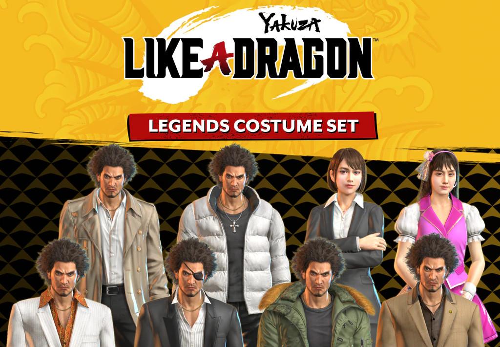 Yakuza: Like A Dragon - Legends Costume Set DLC اوروبي بلايستيشن 5 كود رقمي