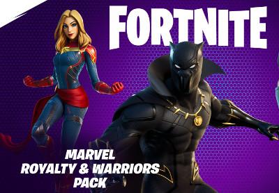 Fortnite - Marvel: Royalty & Warriors Pack اوروبي اكسبوكس 1/ إكس بوكس سيريس X كود رقمي