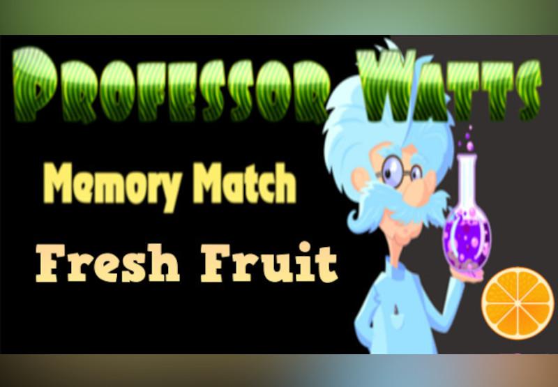 Professor Watts Memory Match Fresh Fruit بي سي ستيم كود رقمي
