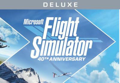 Microsoft Flight Simulator 40th Anniversary اصدار الديلوكس اوروبي V2 رابط هديه ستيم