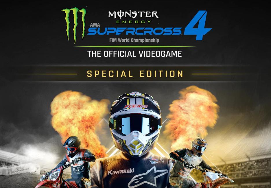 Monster Energy Supercross 4 Special اصدار اوروبي اكسبوكس 1 كود رقمي