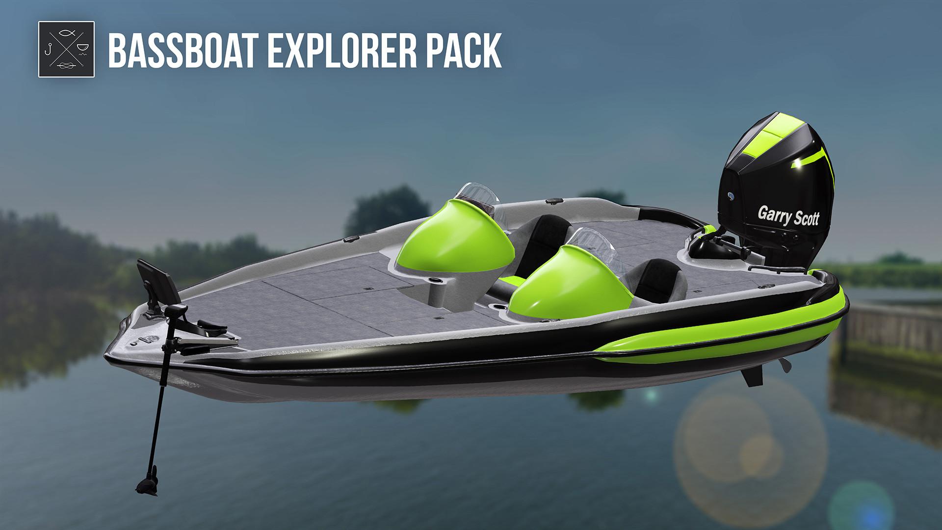 Fishing Planet - Bassboat Explorer Pack DLC اوروبي رابط هديه ستيم