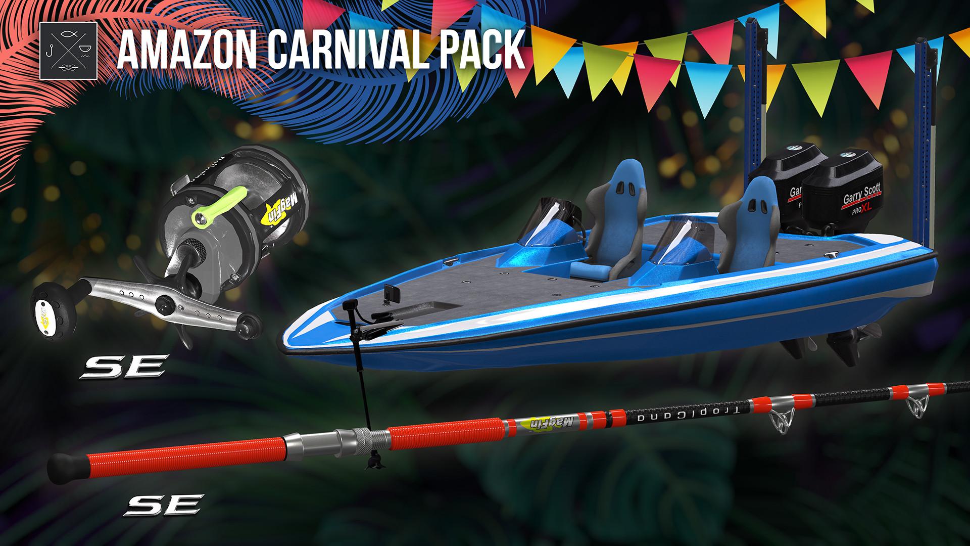 Fishing Planet - Amazon Carnival Pack اوروبي رابط هديه ستيم