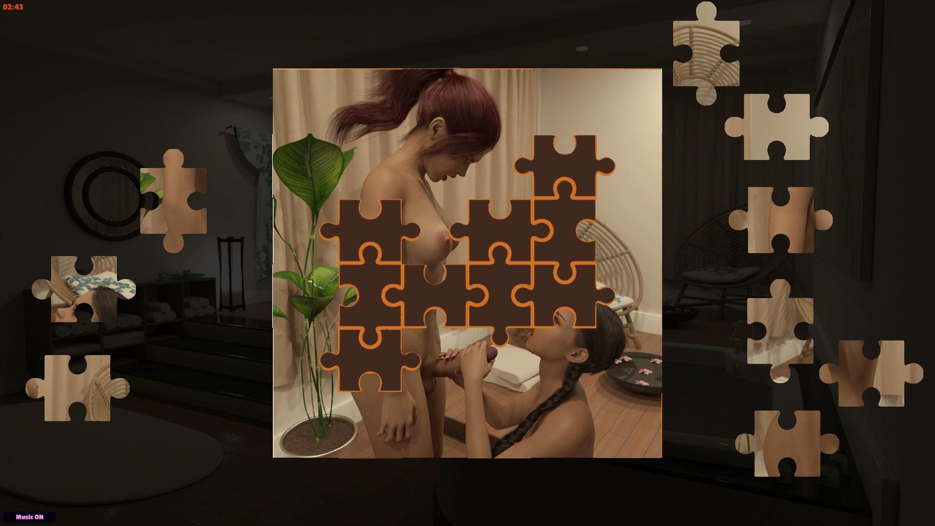 Jigsaw Puzzle - Futanari Massage ستيم كود رقمي