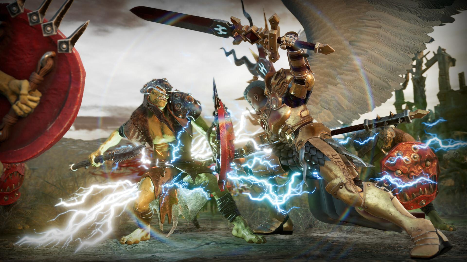 Warhammer Age Of Sigmar: Realms Of Ruin - The Yndrasta, Celestial Spear Pack DLC بي سي ستيم كود رقمي