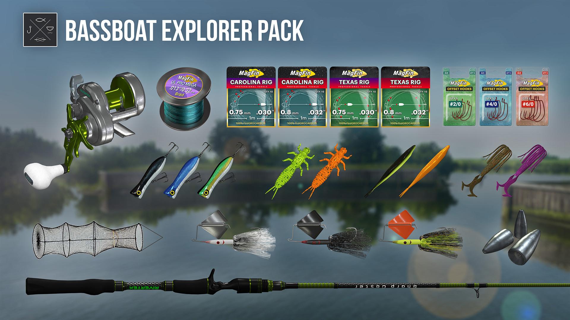 Fishing Planet - Bassboat Explorer Pack DLC اوروبي رابط هديه ستيم