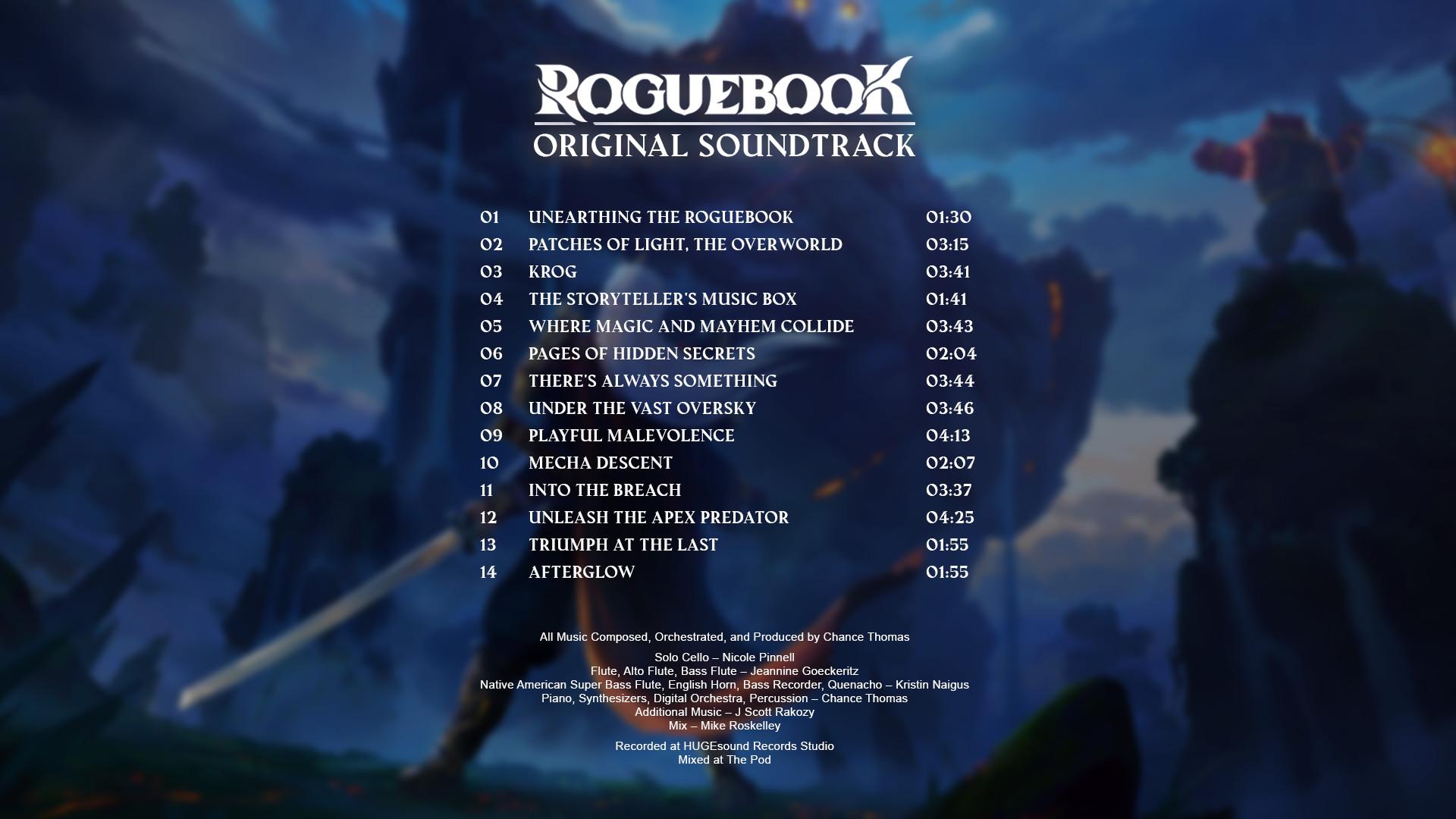 Roguebook - Original Soundtrack DLC ستيم كود رقمي