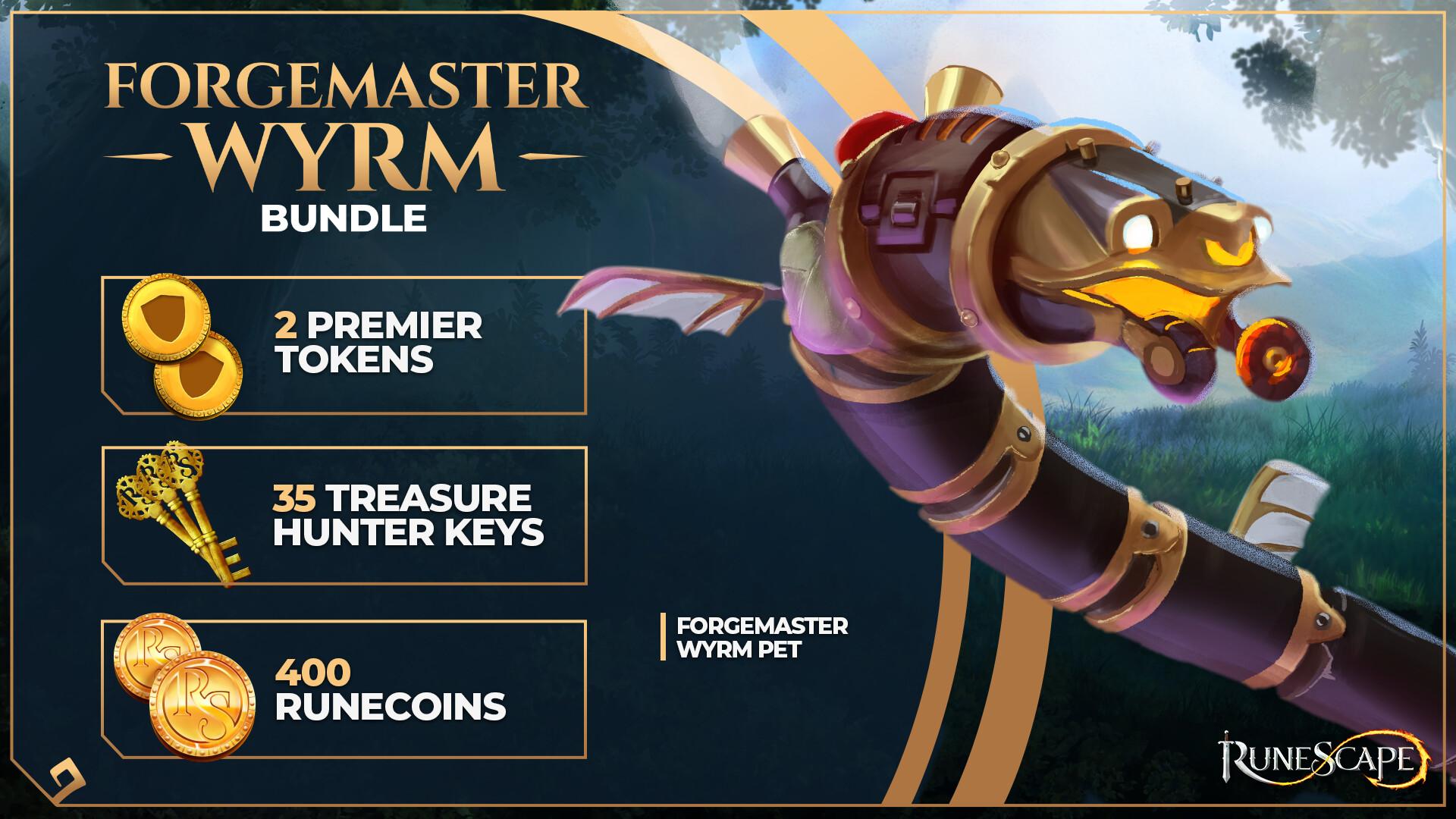 RuneScape - Forgemaster Wyrm حزمة DLC Manual Delivery
