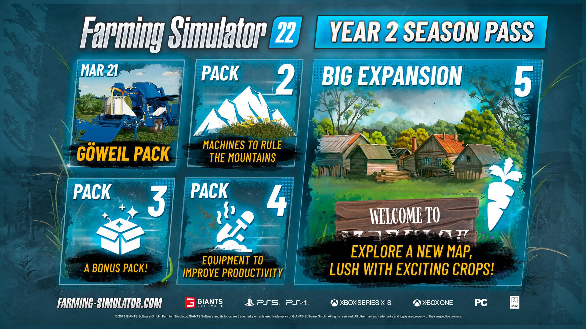 Farming Simulator 22: بريميوم اصدار Giants Software كود رقمي