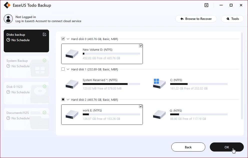 EaseUS Todo Backup Home اصدار 2024 بي سي مفتاح (1 سنه / 1 جهاز)