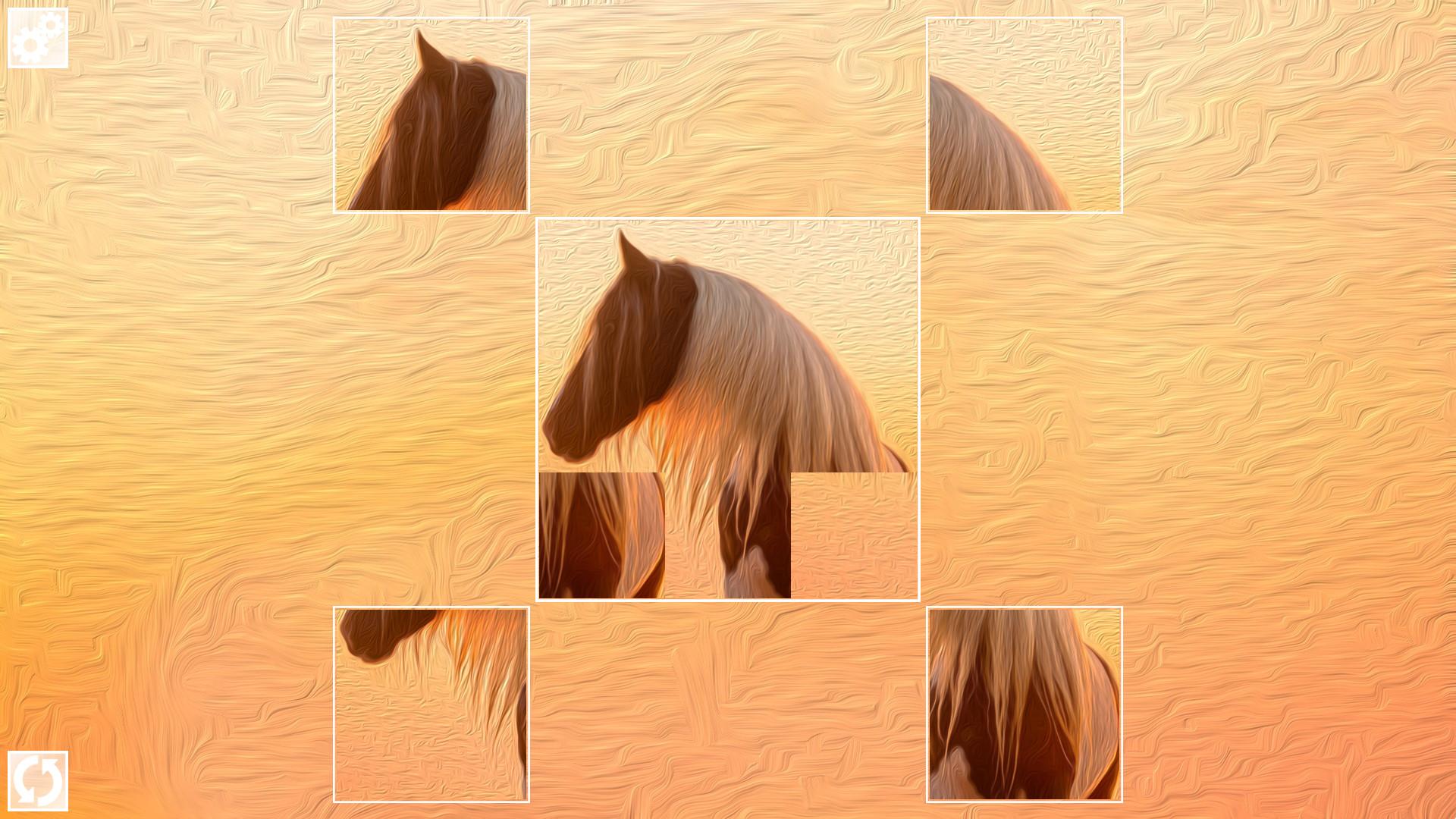 Puzzle Art: Horses بي سي ستيم كود رقمي