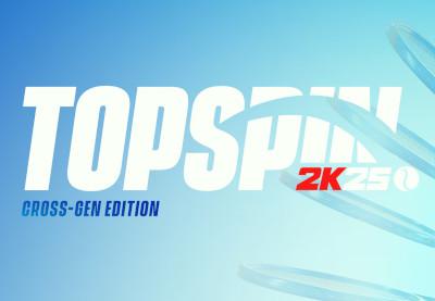 TopSpin 2K25 Cross-Gen اصدار اكسبوكس 1 / إكس بوكس سيريس X|S حساب