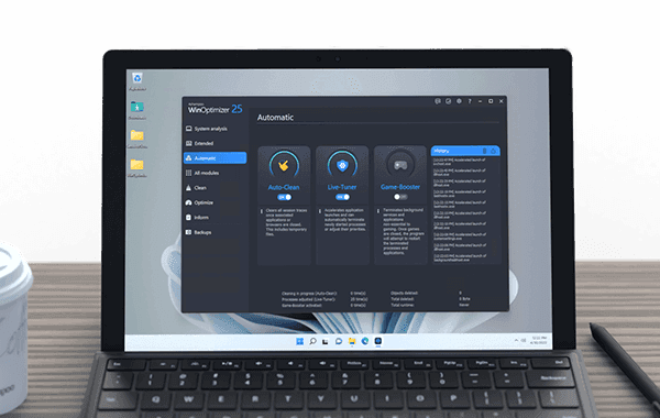 Ashampoo WinOptimizer 25 مفتاح (3 اجهزة كمبيوتر مكتبي)
