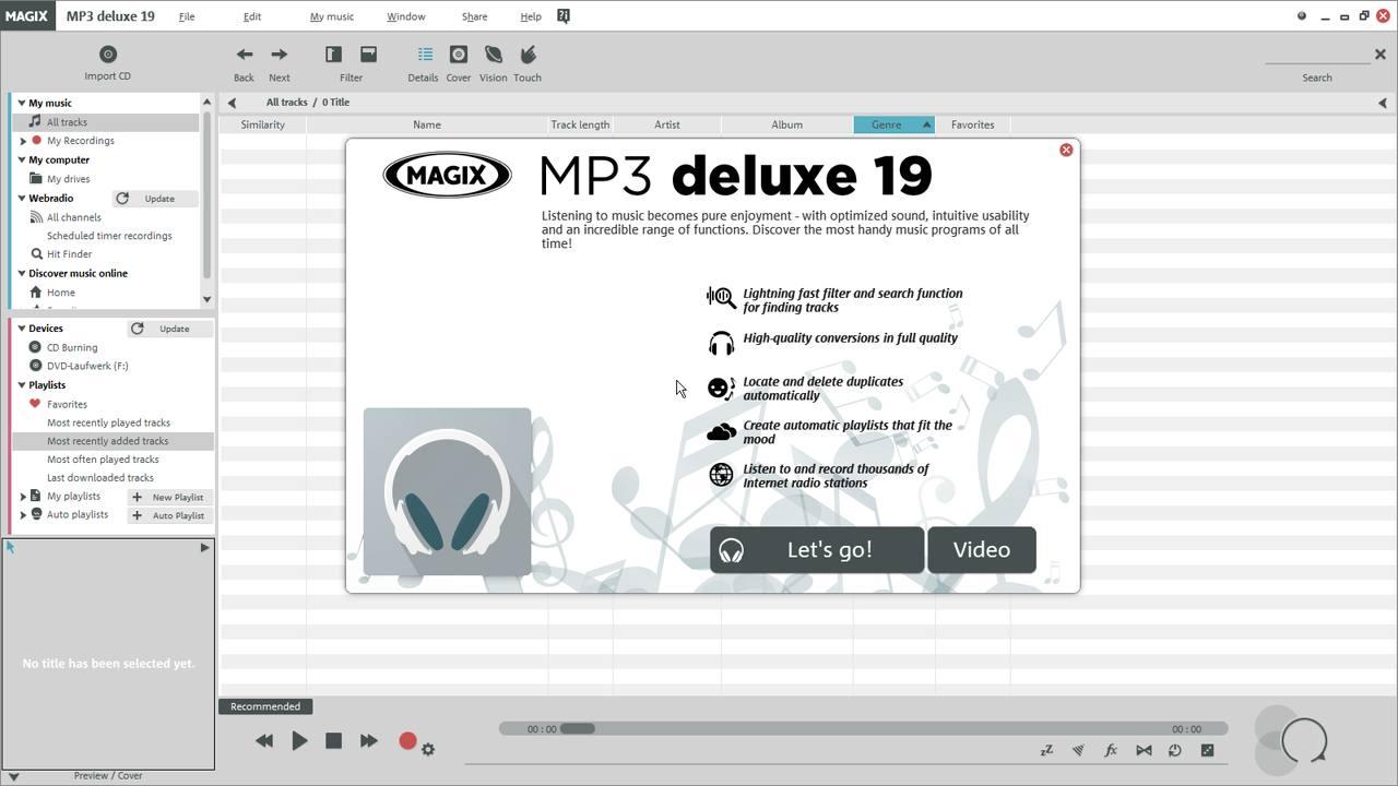 MAGIX MP3 ديلوكس 19 كود رقمي